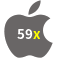 Aplicativo 59x para iOS