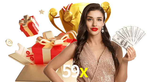 Jogue com dealers reais no 59x!